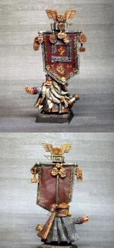 Dwarf Battle Standard Bearer by DresdenGreen