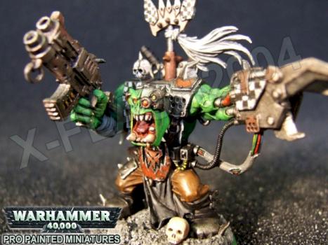THE GREAT WAAAGHBOSS FROM BLACK REACH by the-professional