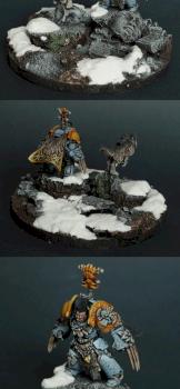 Lone Wolf or Space Wolf Lord in Terminator Armor by BloodyBeast.com