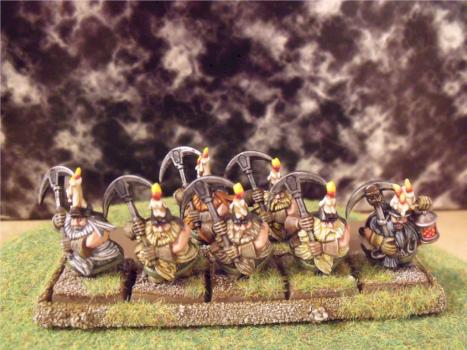 7 Dwarf miners by Ythor