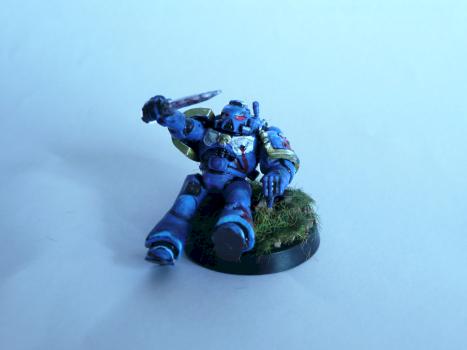 Injured space marine by ozzar