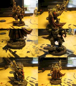 Painted Chaos Terminator Lord by aarpie!