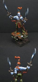 Wood Elf Wardancer by Pellinor