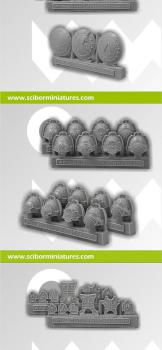 Conversions parts from Scibor Monstrous Miniatures by Scibor