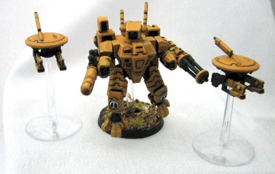 Tau Crisis Battlesuit XV8 by brockafeller