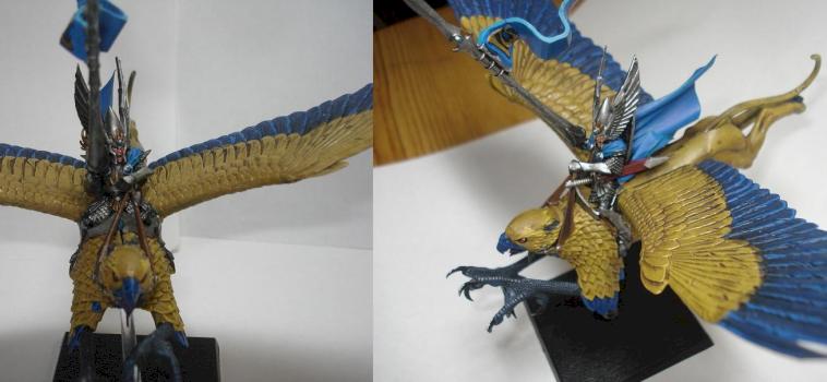 High Elf on Gryphon IOB by Warhams