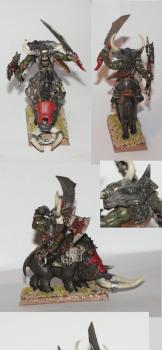 warboss on boar by Mariusz Matysiak