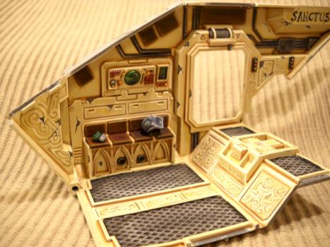 Stormraven interior by Ricker