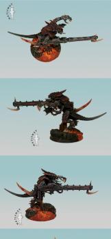 Tyranid Warrior #3 by Hatifnat
