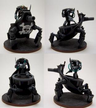 Space Pirate Mecha-Tank by Dutch Mogul