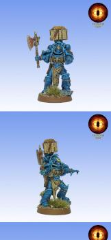 WARHAMMER 40K FORGEWORLD MAGISTER SEVRIN LOTH CHIEF LIBRARIAN OF THE RED SCORPIONS by mordor500