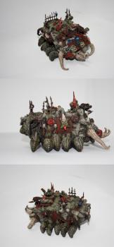 nurgle rhino by Zixyatenija