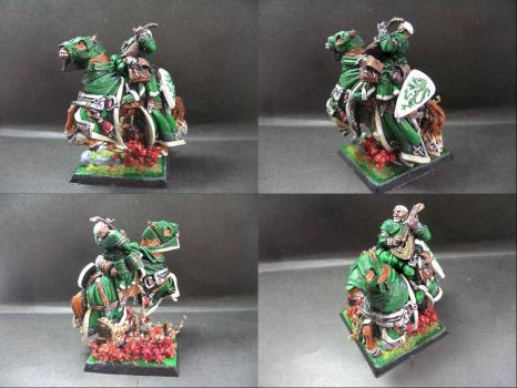 Warhammer Bretonnian Musician Knight by tinman755