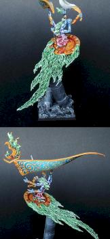 Herald Icon Bearer of Tzeentch on Disc by BloodyBeast.com