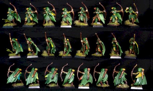 Wood Elf Glade Guard by Shevrar