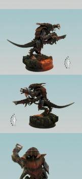 Tyranid Warrior #2 by Hatifnat