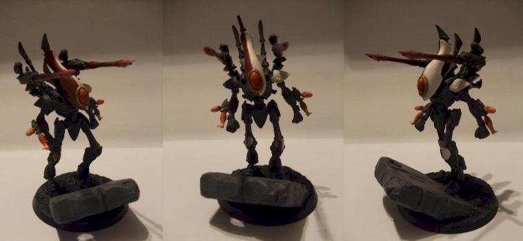 Eldar Wraithlord by SpamCake