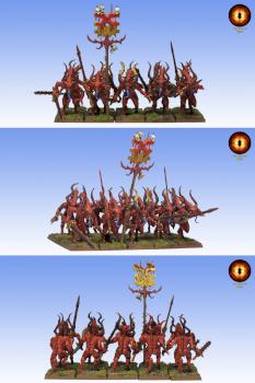 WARHAMMER Bloodletters of Khorne by mordor500