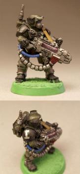 Kasrkin Plasma Gun by GlossVarnishAddict