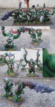 savage orcs by Pintores del Caos