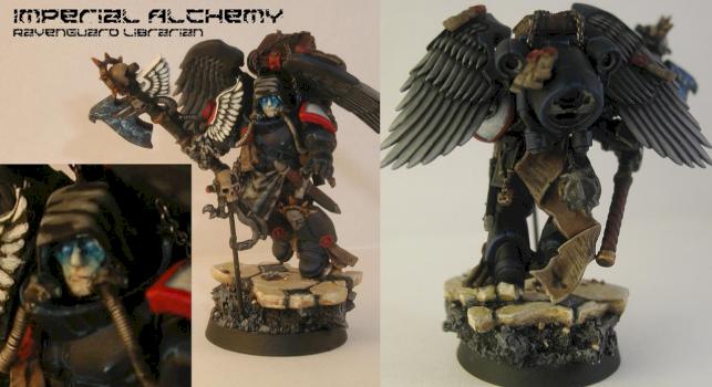 Ravenguard Librarian by cbomb