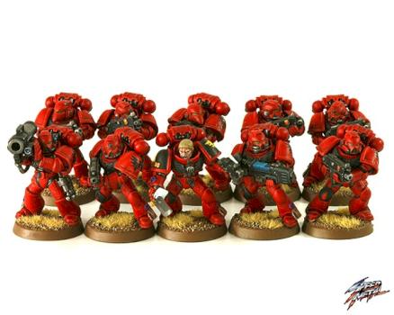 BLOOD ANGEL TACTICAL SQUAD by Dk suwit