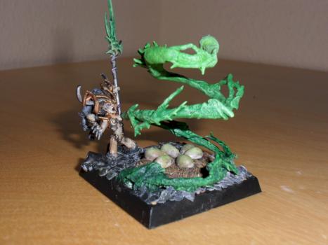 Dark Elves Morathi Conversion by Santafu
