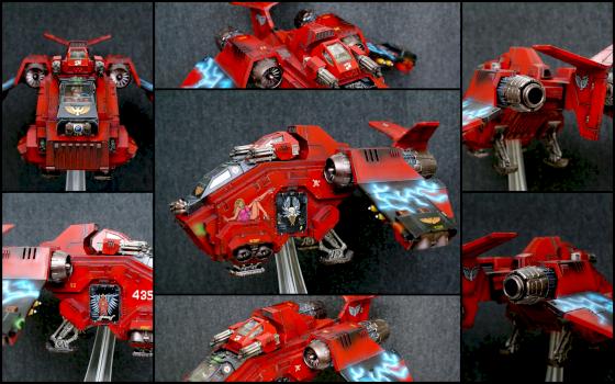 Stormraven gunship by Garrett