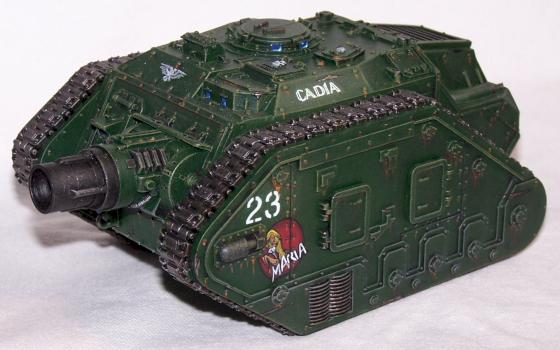 Thunderer Siege Tank, Cadian. by Reaper Man 2020