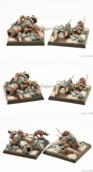 Skaven Rat Swarms #1 by AndrutPL