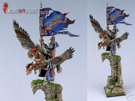 Bretonnia Lord on Pegasus by Turul