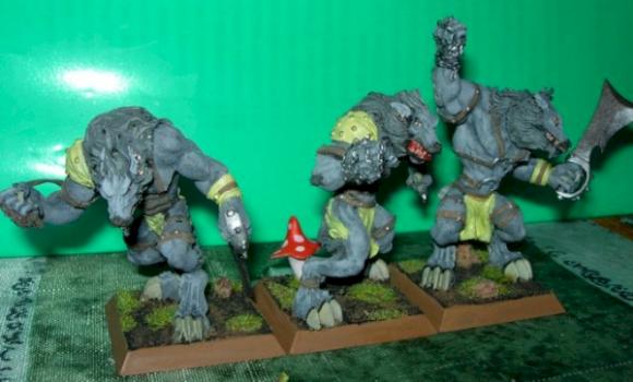 A group of wolfen predators by AntonSh