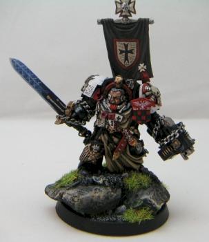 Black templar terminator captain conversion. by demonherald