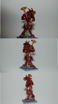 S'Athka lizard man by Kyra