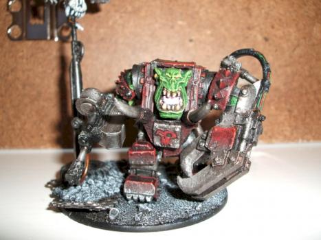 mega armoured ork nob by borgut
