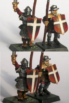 Bretonnian Men-at-arms by chocapic