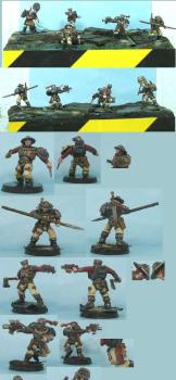 Sergents Templiers Space Marine (french Golden Demon 06 entry) by Darklapinou