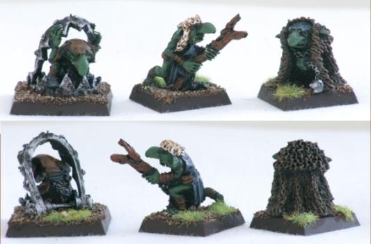 3 Gnoblar Trappers (Mordheim Goblins) by CImages