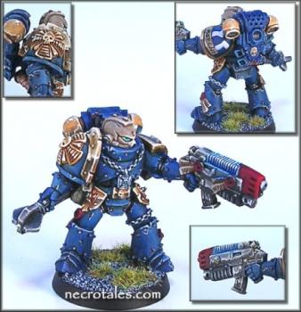 Ultramarine Veteran by EArkham