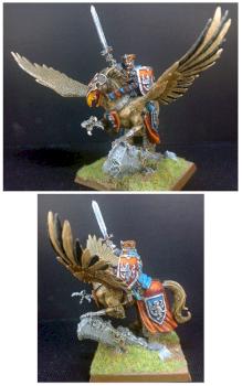 Bretonnian King Louen by darkstudios