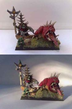 Skarsnik and Gobbla by mabnkat