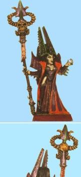 Dark Elf Sorceress by dauphan129