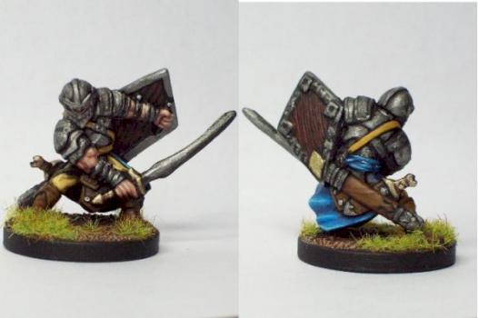 Heroic Knight --D&D mini repaint by cassius