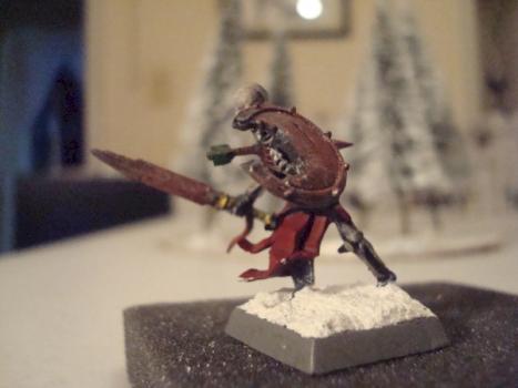 skeleton warrior by whitehartknight