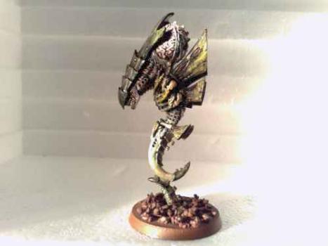 Tyranid Zoanthrope by UberFiend
