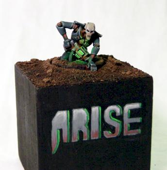 Necron Warrior by MaxeysPad