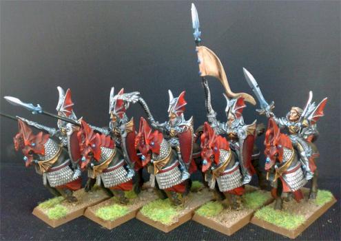 High Elves dragon Princes (better picture) by darkstudios