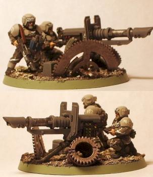 Cadian Lascannon team by Fade 13