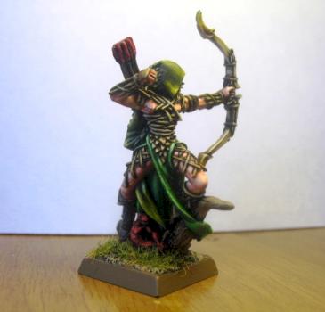 Wood elf champion by demoneyestudio