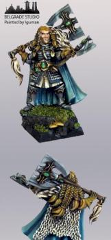 Korhil, High Elf Captain by Iguman